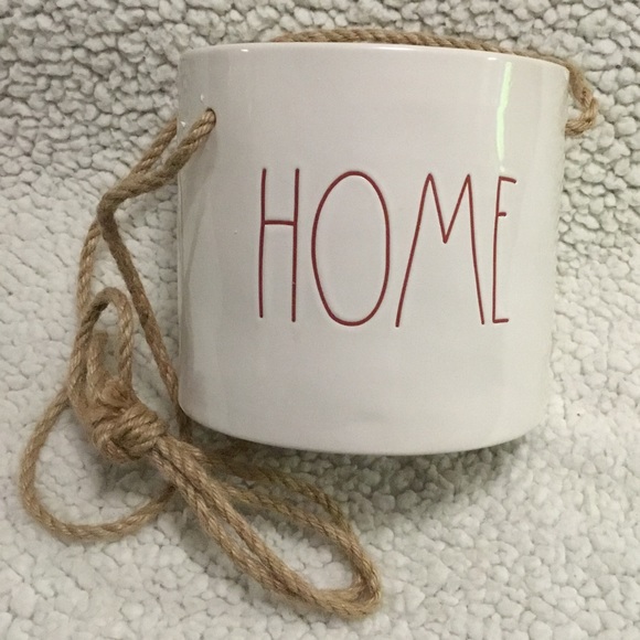 RAE DUNN Ceramic Hanging Planter